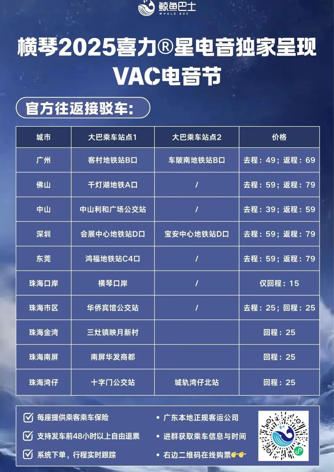 横琴VAC电音节来了！演出时间表、交通指引速看→