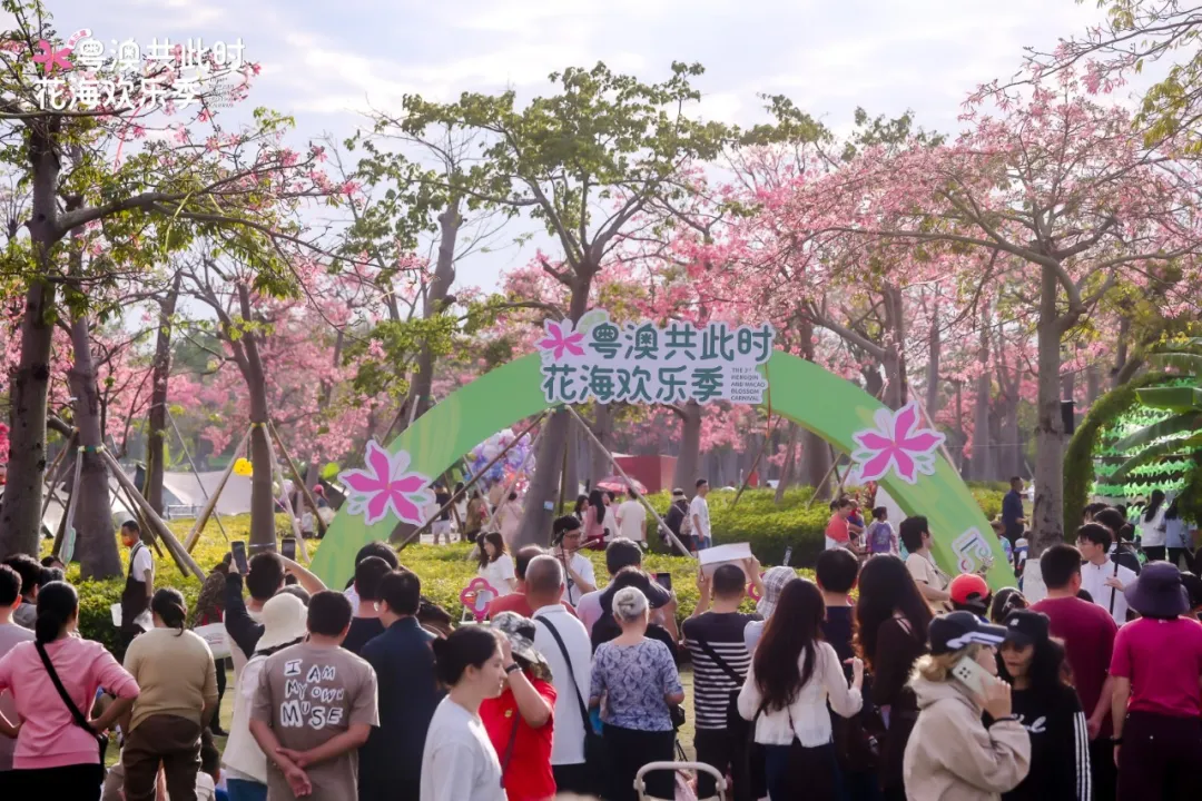 骑行赏花正当时,共赴横琴花海长廊之约:全运同款赛道,解锁秋冬限定浪漫