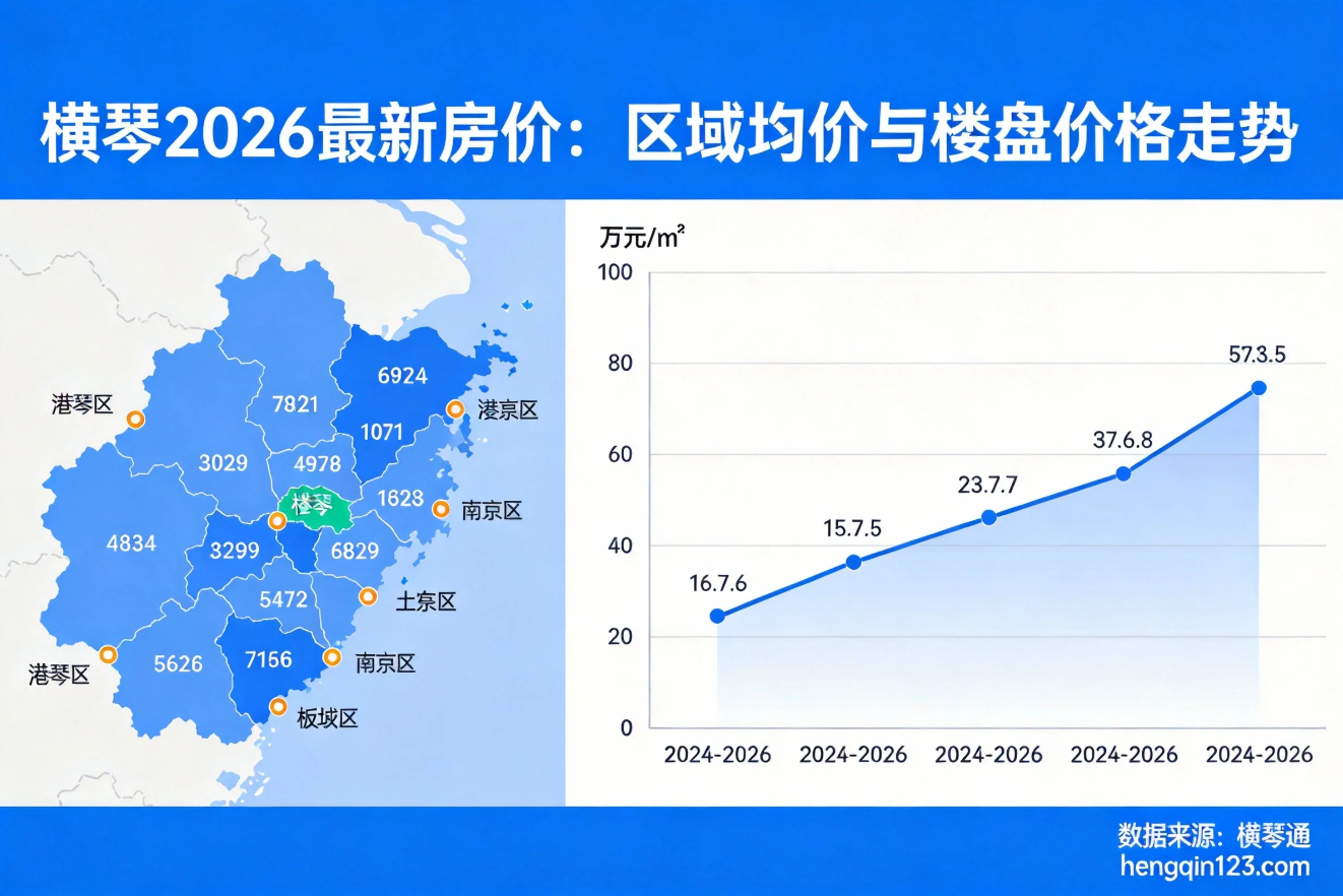 横琴房价2026最新房价：区域均价与楼盘价格走势
