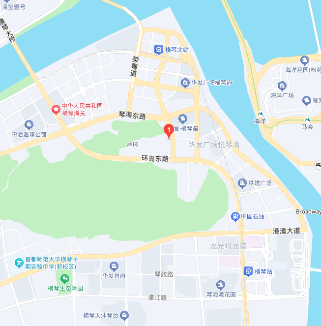 横琴国际影视城位置图